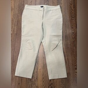 Ann Taylor Cream Trousers